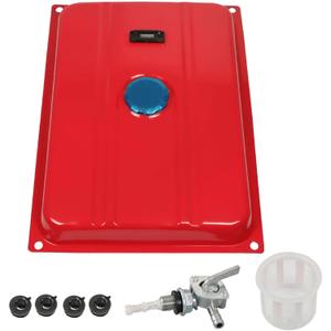 6500W Red 6.6 Gallon Generator Fuel Tank Replacement for 25 Liters EC6500 and More Other Genereators