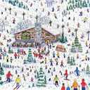 Michael Storrings Apres Ski 1000 Piece Puzzle