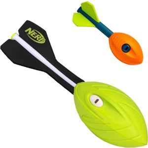 Franklin Sports NERF Vortex Foam Football Dual Power Pack - NERF Ultra Grip + Pocket Vortex Set - Perfect Kids Toy for Pool + Beach Football Fun - Indoor + Outdoor Ball Toy for Kids