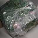 9FT Christmas Garland Decorations, Pre-Lit Christmas Garland with 60 LED Lights, Garlands for Mantle with Pine Cones, Flower, Berries, Bows, Ball, Leaves, Indoor & Outdoor Christmas Decor(2 Pack)