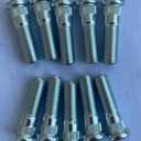 10pcs Front Rear M12x1.5 Wheel Stud Bolts 610-360 Compatible with Honda CR-V Civic Accord Pilot Odysse HR-V, Crosstour & Acura RDX, TLX, TSX, TL, RL, NSX, CL, Legen & Isuz Oasis