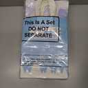 Henoyso 36 Pcs Snowflake Gift Bags with Handles Party Favor Goodie Bags Winter Wonderland Treat Bag for Candy, Christmas Holiday Supplies