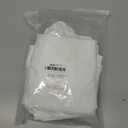 KKJIAF Ruffle Pillow Cases 24x24 Inches, White Square Ruffled Pillow Covers Set of 2, Microfiber Wrinkle Resistant Pillow Shams with Envelope Closure for Sofa Bed Living Room, White