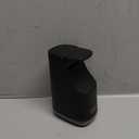 Joseph Joseph Bathroom Slim, Compact Soap Dispenser, Easy-Push Pump Head, Non Drip Nozzle, Fill-Level Window, Refillable, Matt Black