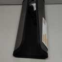 Heated Floor Mat Under Desk for Foot Warmer - Wider 110V Adjustable Temperature Electric Space Heaters Heating Pad - Carbon Crystal & Energy Saving Feet Warmers for Office,Home (Black Gray)