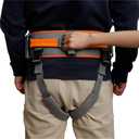 Gait Belt with Handles Used as Gate Belts for Physical Therapy, Gate Belts Medical for Elderly, or Safety Belt for Elderly Walking to Walking or Transfer in Physical Therapy or Daily Life, Orange, M
