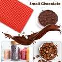 Palksky (2 Pack) 468-Cavity Mini Round Silicone Mold/Chocolate Drops Mold/Dog Treats Pan/Semi Sphere Gummy Candy Molds for Ganache Jelly Caramels Cookies Pet Treats Baking Mold