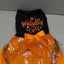 Dog Halloween Costumes Dog Dress Halloween Costumes for Dogs Funny Puppy Dress with Bow for Small Medium Large Dogs Pumpkin Witch Bat Pet Costume Halloween