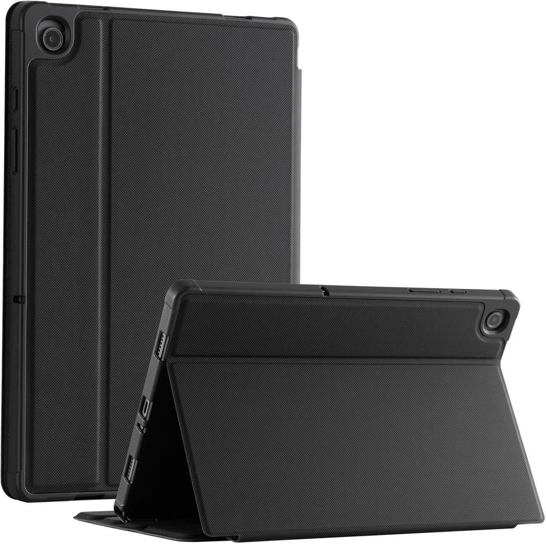 CoBak Case for Samsung Galaxy Tab A11+ Plus 11 2025, Multi-Viewing Angles, All New PU Leather Folio Stand Cover with Auto Sleep Wake Feature for Samsung Galaxy Tab A11+ Tablet 11-inch, Black