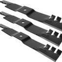 742-04415 Mower Blades Fit for Cub-Cadet 60" Deck, 02005019 Gator Mulching Blades Fit for Cub Cad et Z-Force/Tank L60 LZ60 S60 SZ60, Replace for 02005019-X 942-04415 01005338, 3 Pack