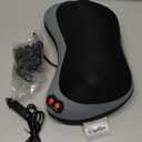 Papillon Mothers Day Gifts for Mom,Back Massager with Heat,Shiatsu Neck Massager Pillow for Back,Neck,Shoulder,Foot&Lower Back Pain Relief,Relaxation Gifts for Women/Mom/Fathers Day (Cyan Blue)