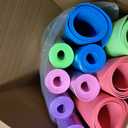 LEIFIDE 10 Pack Yoga Mats Bulk 68'' x 24'' x 4mm Thick Yoga Mats Multicolor