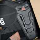 HSc Unisex Hockey Adult Shin Pad, Black, Size M