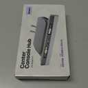 Upgrade Tesla USB Hub for Tesla Model 3&Y Waterproof - 4Ports Fast Chargr for Model Y/3 Accessories 2023 2022 2021 Retractable Docking Station, 2 Type-C Fast Charging Cables (Not Fit Model 3 2024)