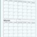 Glass Whiteboard Calendar Dry-Erase White Board Planner Glass Large Wall Mounted Calendar with Marker Tray for Wall Home or Office(Transparent,24" X 18",2 Month)