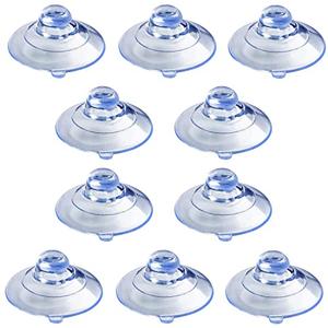 ZZRANYE 10 Pcs EZ Pass Holder Suction Cup, Radar Detectors Suction Cups, Compatible with AutoBoxClub Mount Clear Cobra Escort and Beltronics Radar Detector Mount