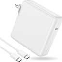 96W Charger for MacBook Pro Fast Charger Power Adapter, Compatible with MacBook Pro 16, 15, 14, 13 Inch, MacBook Air 15,13 Inch, iPad Pro 2021-2025,M1 M2 M3,M4 Included 6.6ft USB C to C Cable