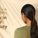 4 x Banana Hair Clips, 4.75" Large Banana Clip for Women Girls, Cute Hair Clips for Thin to Thick Hair, Big Claw Clips for Hair, 6 Pack (Coral, Translucent Brown, Tortoise, Beige, Brown, Black)