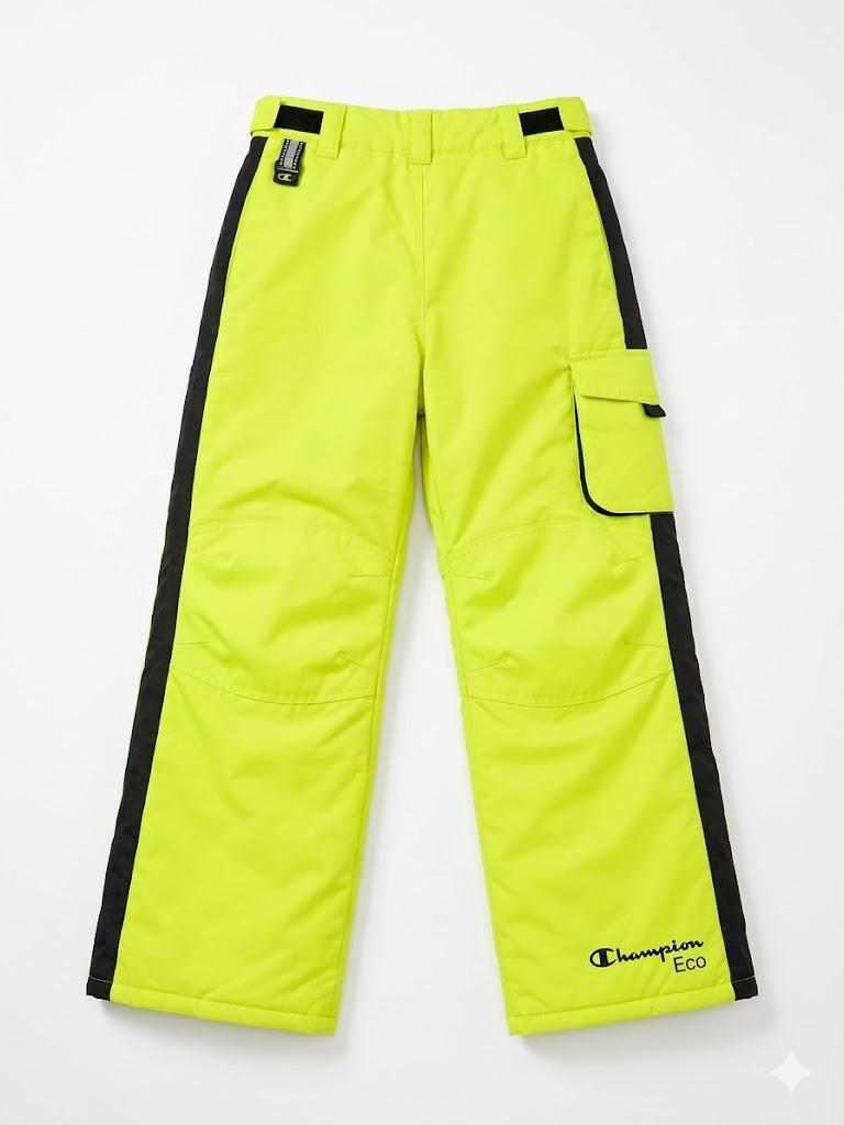 Champion Venture Dry yellow and grey outdoor winter ski pants, M