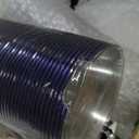 Goodluck 700 Piece Dark Blue Plastic Dinnerware Set for Party, Clear Disposable Plates for 100 Guests, Include: 100 Dinner Plates, 100 Dessert Plates, 100 Pre Rolled Napkins with Cutlery Set, 100 Cups