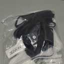 AI'MAGE Women's High Waisted Bikini Sets Tummy Control Swimsuits 2026 Two Piece Bathing Suits Color Block HalterSwim Suits, Black and White, S