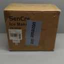 Nugget Ice Maker 44lbs/Day Countertop Ice Maker, Ice Makers with Self-Cleaning & Timer, One-Click Operation, Chewable Ice Pebble Ice Maker Machine with Scoop&Basket for Home/Kitchen/Office