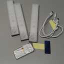 EZVALO 3-Pack Under Cabinet Lighting, 2000mAh Rechargeable Wireless Motion Sensor Lights, 62LEDs, 3 Color Temps, Dimmable, Timer, Magnetic, with Remote Control for Kitchen, Closet, Stair