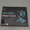 KUOGO Portable Door Lock2 Pack Solid Heavy Duty Extra Lock for Additional Privacy and Safety in Hotel,Apartment,and Prevent Unauthorized Entry in Traveling, AirBNB, Apartment and College