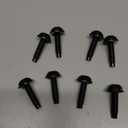 X AUTOHAUX 8pcs Hard Top Torx Screws Bolts for Jeep Wrangler JK 2007-2018 Extra Long Automotive Replacement M8x1.25 Bolts Stainless Steel Black