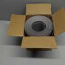 Vinyl Wall Base Baseboard Molding Trim 6" Flexible Self Adhesive Rubber Wall Base Moulding Trim Peel and Stick Design, 6 Inch x 20 Feet, Gray