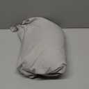 Bed Skirt Full Size Ruffled Bed Skirts with Split Corners, 14 Inch Drop Dust Ruffle Bed Skirt with Platform, Light Gray