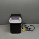 DUMOS Ice Maker Countertop Ice Machine Compact Size with Handle, 26lbs in 24Hrs, Black