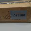 12 Inch King Size Bed Frame with Metal Gaskets, Anti-Slip Mattress Stopper, Platform Bed Frame No Box Spring Needed, Heavy Duty Steel Slat Support, Easy Assembly, White