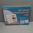 Dry Erase White Board, 16inX12in Large Magnetic Desktop Whiteboard with Stand, 10 Markers, 4 Magnets, 1 Eraser, Portable Double-Sided White Board Easel for Memo to Do List Desk Office