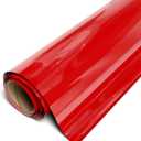 Siser EasyWeed Heat Transfer Vinyl 11.8" x 5ft Roll (Red) - - Compatible, Cricut, Silhouette and Other Craft/Professional Cutters - CPSIA Certified
