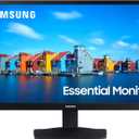 SAMSUNG S33A Series 24-Inch FHD 1080p Computer Monitor, HDMI, VA Panel, Eye Saver Mode, Game Mode (LS24A338NHNXZA), Black