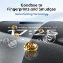 SYNCWIRE Screen Protector for iPhone 15 Pro, Shatterproof Tempered Glass [Easy Installation Frame] [9H Hardness] [99.99% HD Clear] [Case Friendly] [Bubble Free] for Apple iPhone 6.1 inch, 3 Pack