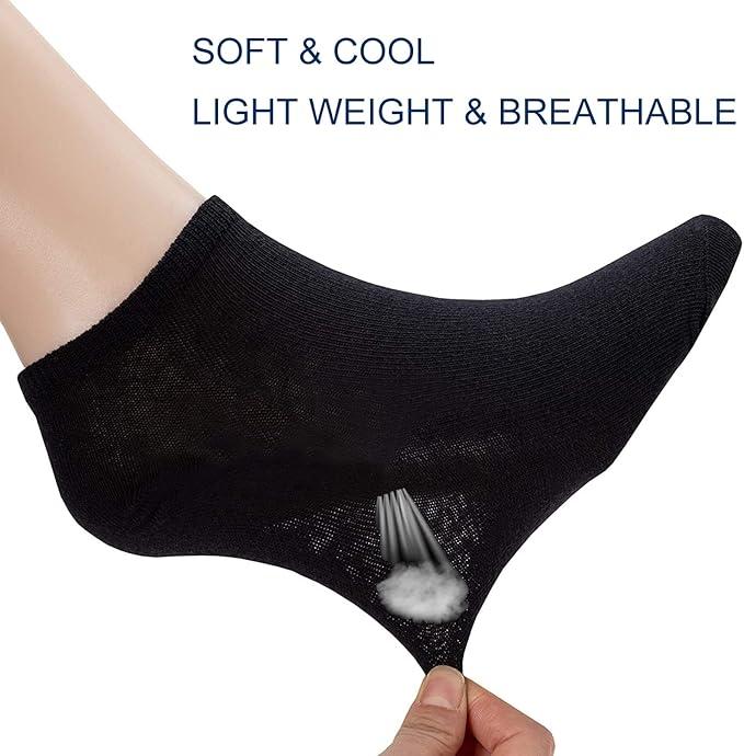 RICHBULL 14 Pairs Thin Low Cut Ankle Socks for Men & Women Bulk Socks,Breathable Casual Socks Athletic Sock Wholesale