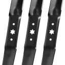 942-05056A Mower Blades Compatible with Cub-Cadet ZT1 54" Mower Deck, 742-05056A Blades Fit for Cub Cad et Craftsman Troy-Bilt RZT-L54 XT1 XT2 Lawn Mower, Replace 742-05056 942-05056, 3 Pack