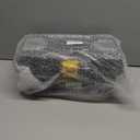 Deli Small Tool Box, 15in Plastic Toolbox with Handle,Portable Tool Box with Removable Tray and Lockable Design,Tool Storage Box for Home, Workbench and Garage Organization