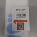 IVoler 2 Pack Tempered Glass for Samsung Galaxy S23 FE 5G 6.4'' Screen Protector with Camera Lens Protector, Anti-Scratch Case Friendly Clear HD Film