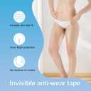 Thigh Tape Lifting Lnvisible, Transparent Anti Friction Patch, Invisible Lift and Glow Patches Legs Transparent Sweatproof Skin Protection Patches for Women Skin Lifting Inner Thighs (30 PCS)