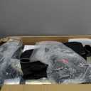 WINLOVE 2 in 1 Rollator Walkers for Seniors with Padded Seat- Medical Transport Chair Walker with Adjustable Handle and Reversible Backrest(Champagne)