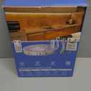 WOBANE Under Counter Light, Dimmable LED Under Cabinet Lighting, 6 PCS LED Strip Light Bars with Remote Control for Kitchen,Shelf,Pantry,Showcase,Desk,Cupboard 6000K White, Timing, 16W 1500LM,9.8 ft