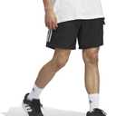 adidas Mens Sun Cargo Shorts Casual Bottoms Casual - (Black, M)