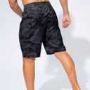 Men's Swim Trunks Quick Dry Board Shorts with Zipper Pockets Beach Shorts Bathing Suits for Men - No Mesh Liner (Gray, XXL)