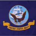 United States Navy Served With Pride Flag with Grommets 3ft x 5ft