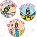Imagimake Window Art Princess | Suncatcher Kit | Arts and Crafts for Kids Ages 8-12 | Girls Toys Age 6-8 | Unicorn Gifts for Girls Age 6-8 | 5 Year Old Girl Gift | 8 Year Old Girl Birthday Gift
