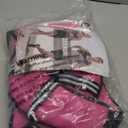 Weighted Vest for Women & Men with Reflective Stripe and Adjustable Buckle, Comfortable & Durable Rucking Vest for Walking, Running & Strength Training (12 lb, Pink)