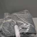 GOTCOZY Electric Blanket Heated Throw 50''X60''- Ribbed Faux Fur Heated Blanket with 4 Heating Level & 3 Hour Auto Off Heating Blanket, ETL&FCC Certified Machine Washable (Gray)